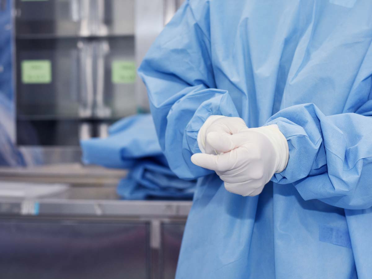 non-woven industries fibre pure medical uniforms